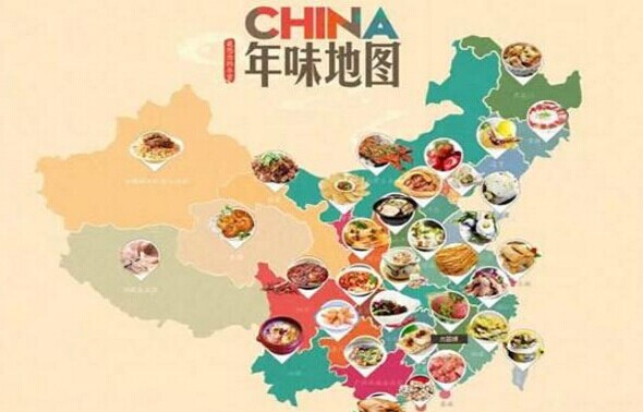 全國人民都愛吃啥嘞？來戳地圖！