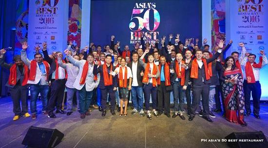 亞洲50最佳餐廳榜單揭曉，競技平臺助益成長