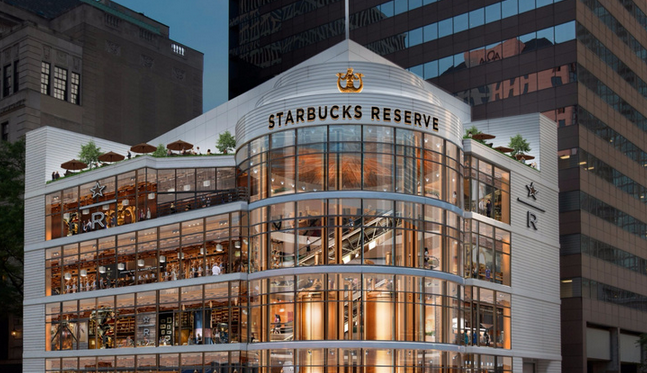 光中國同店銷售就增了 7%，星巴克重申全球開 12000 家新店的小目標(biāo)|餐飲界