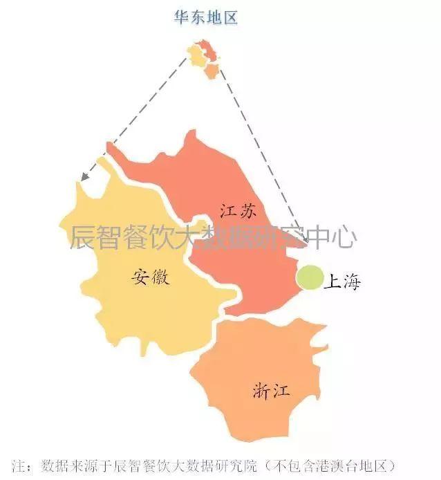5個維度，看懂華東區(qū)域餐飲發(fā)展現(xiàn)狀 | 大數(shù)據(jù)報告