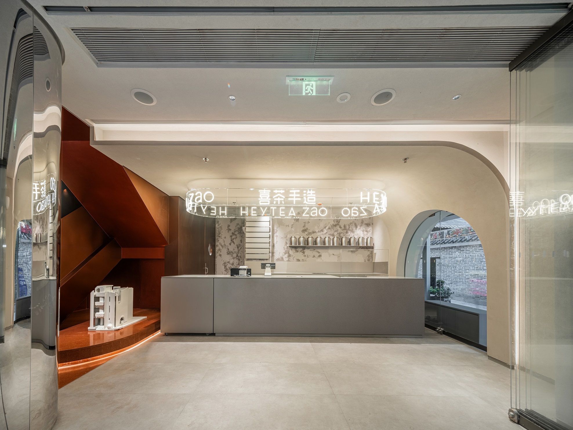 重新定義靈感茶飲空間，喜茶全球首家手造店落戶深圳南頭古城！|餐飲界
